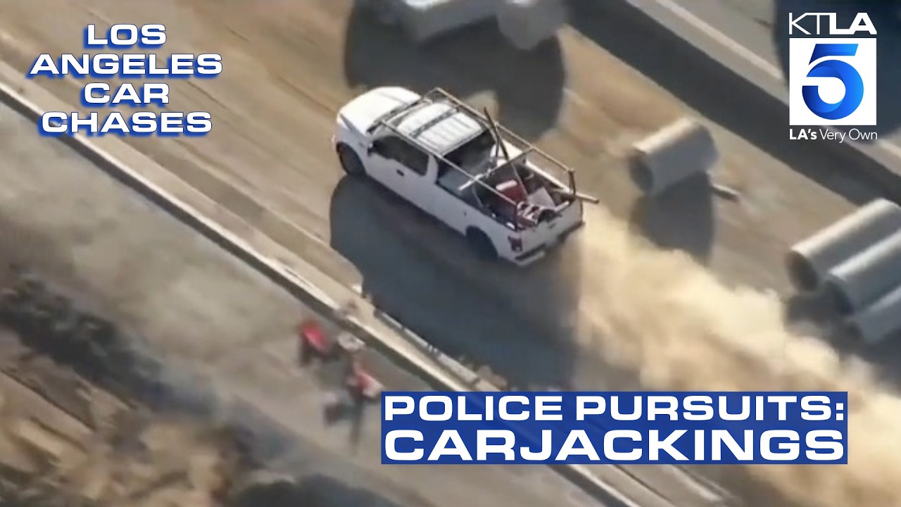 LA Carjackings Spark High-Speed Police Chases 🚓