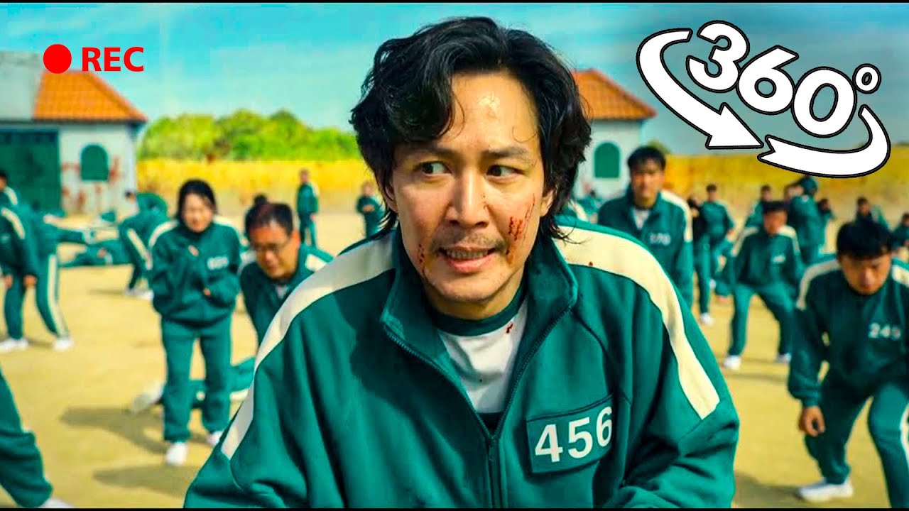 VR 360° Squid Game: Red Light, Green Light 🎮