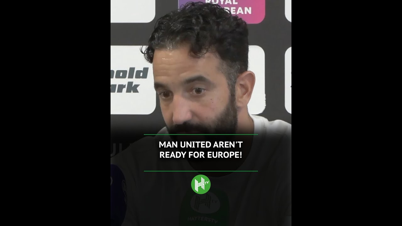 Ruben Amorim Claims Manchester United Wasn't Ready for European Competition ⚽