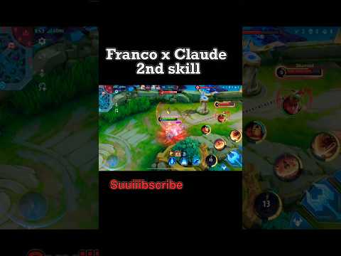 Franco x Claude 2nd Skill Ulti Combo #mobilelegends #mlbb #hyperblendmode #hyperblend #ml