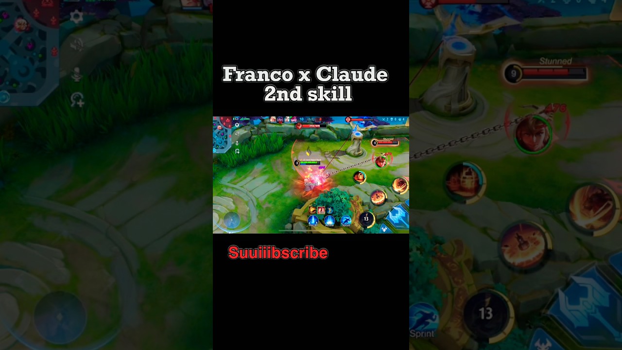 Epic Franco x Claude 2nd Skill Ultimate Combo in Mobile Legends! 🚀
