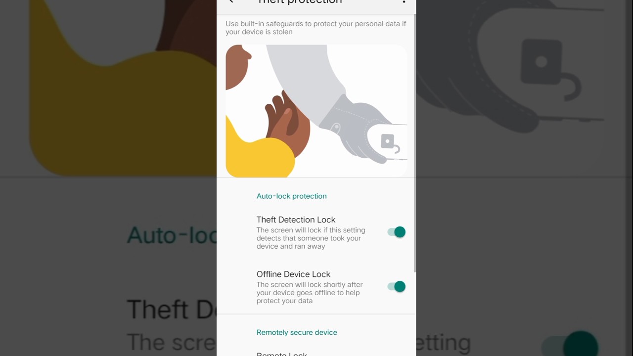 Android 10 Theft Protection π±