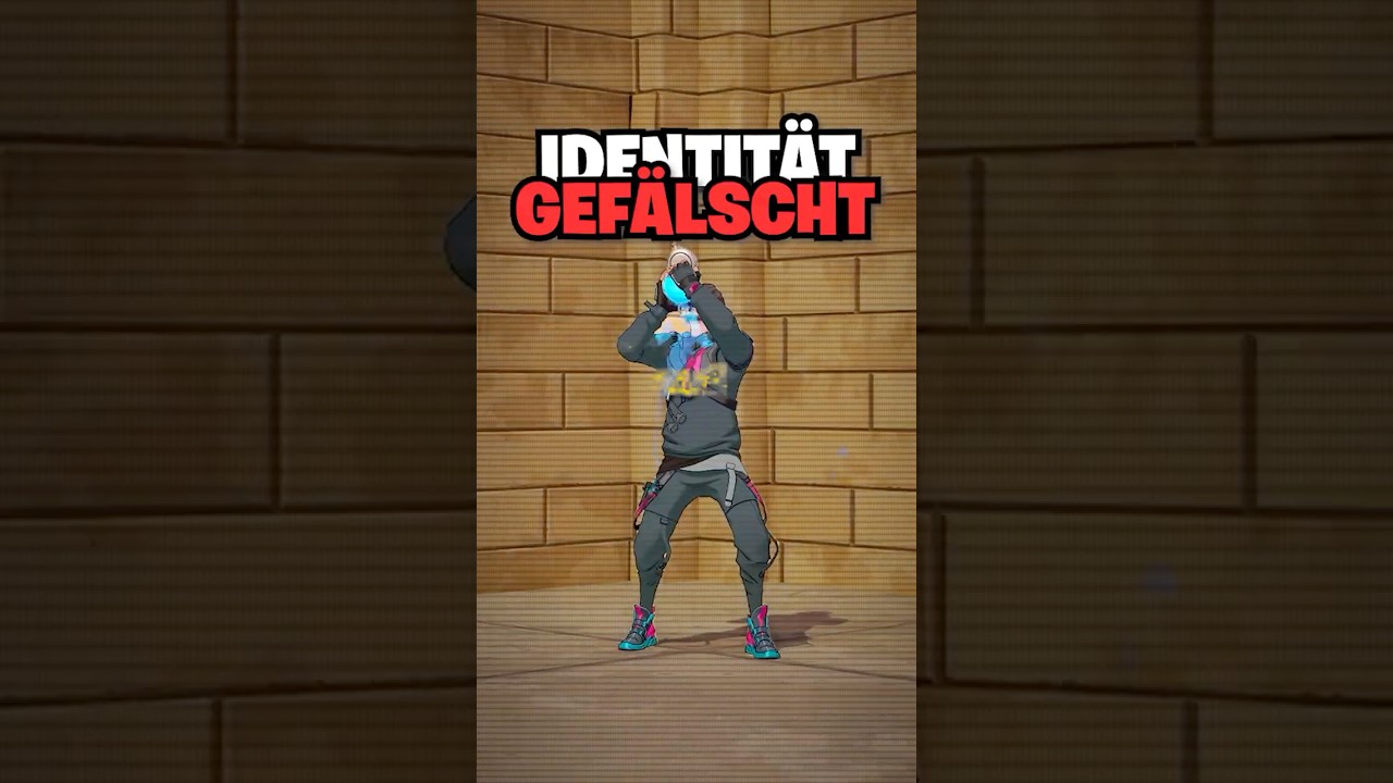 Fortnite-Spieler fälscht Identität für Skins 😱
