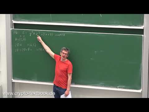 Vorlesung 18: Elliptische-Kurven-Kryptografie (ECC) von Christof Paar