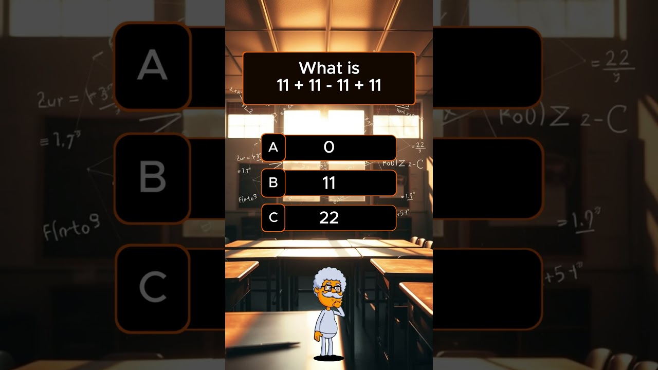 Challenge: Can You Ace This Math Quiz Without Errors? 🧠