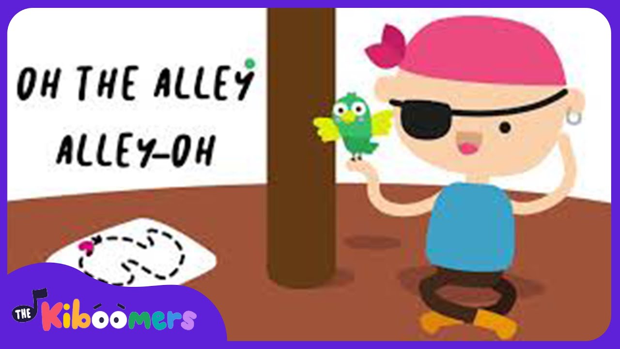 The Big Ship Sails on the Alley Alley Oh 🚢 | Fun Nursery Rhyme for Kids