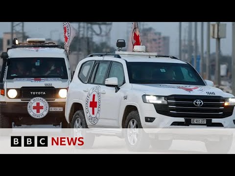 Israel receives coffins Hamas says contain two Gaza hostages' bodies | BBC News