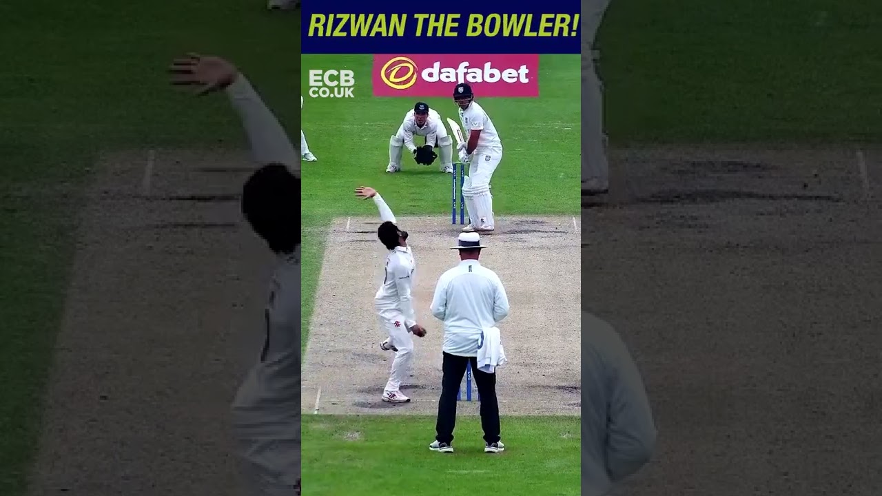 Rizwan the Bowler! Sussex vs Durham 🔥