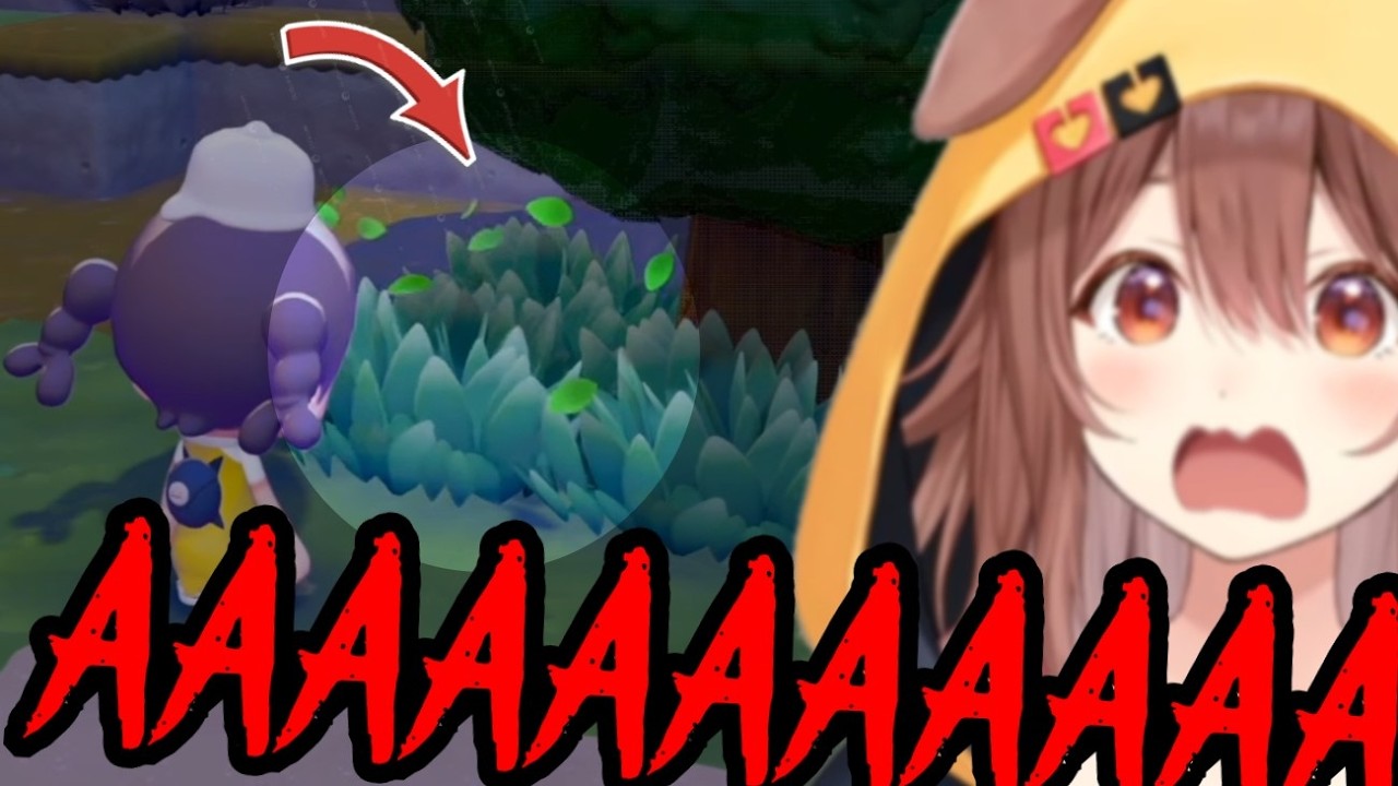 Korone's Reaction When She Finds Her Favorite Pokemon in Pokopia [Hololive]