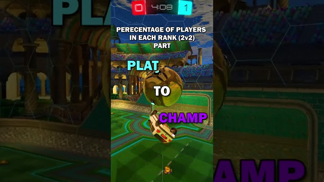 Plat to Champ 2v2 Distribution in Rocket League 🏆