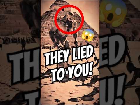 Who Really Built the Pyramids?🤔