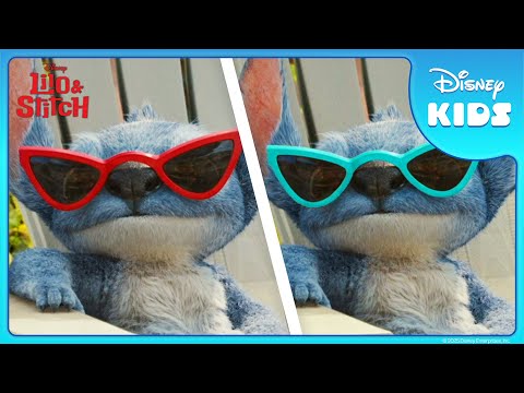 Spot the Difference | Level: EASY | Lilo & Stitch | @disneykids