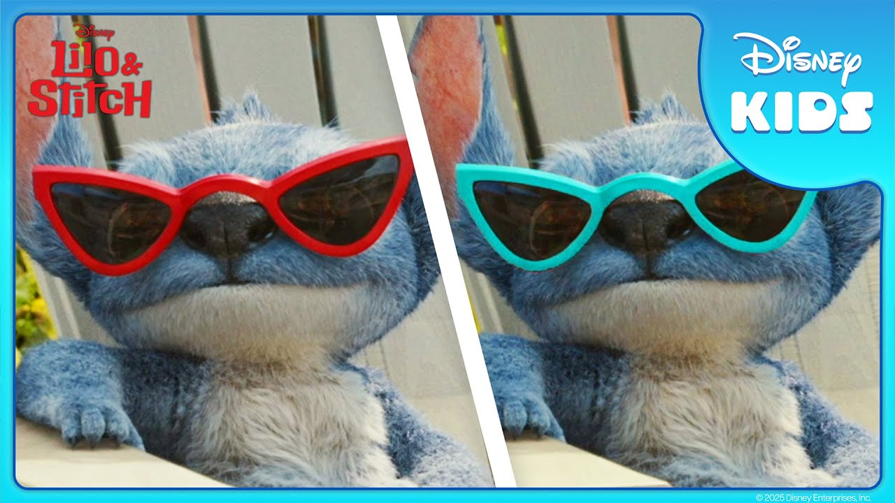 Can You Find All the Differences? Easy Lilo & Stitch Challenge 🐾