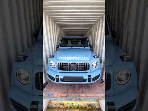 Luxury Cars in the Container | Rolls Royce, Mercedes 🔥🔥😱 #automobile #gclassamg