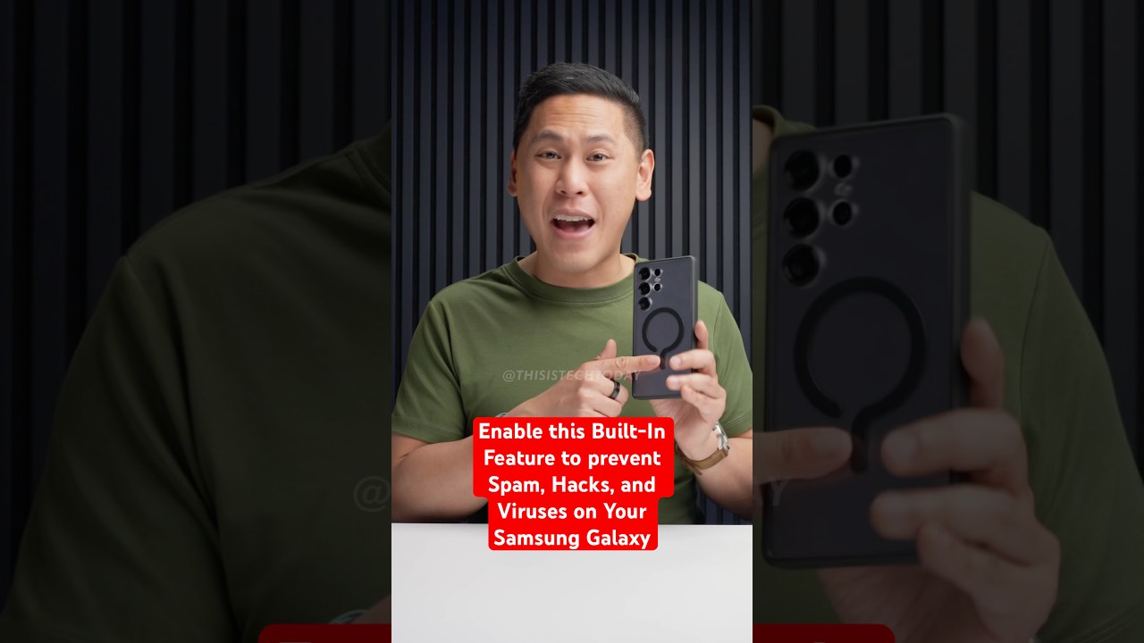 Samsung Galaxy S25 Ultra Built-In Spam and Security Protection