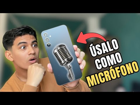 ¿CÓMO USAR tu CELULAR como MICRÓFONO para tus VIDEOS?