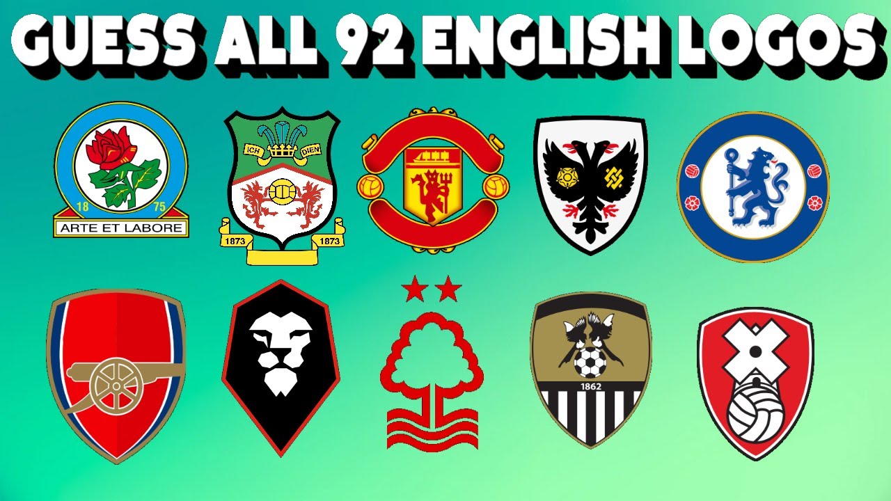 All 92 English Football Logos Quiz: Premier to Non-League ⚽
