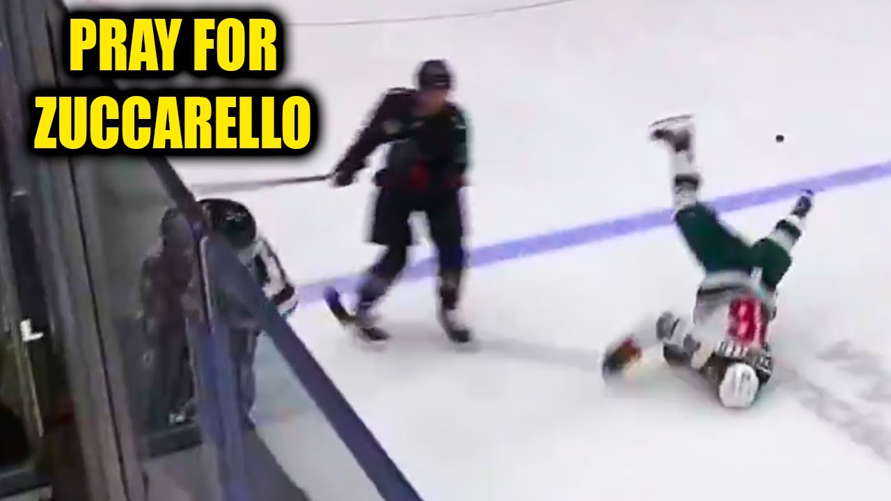 Vince Dunn HUGE Hit on Mats Zuccarello Injury hits face on ice | Kraken vs Wild 2025 Highlights