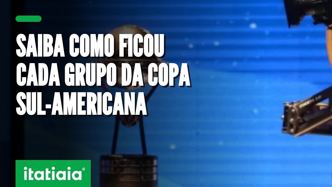 Grupos da Copa Sul-Americana após sorteio da Conmebol