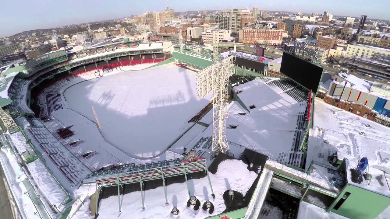 2015 Boston Winter 2015 Aerial Snow Coverage ❄️