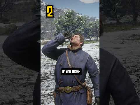 NEVER WEAR A COAT IN RDR2 😨 #shorts #rdr2