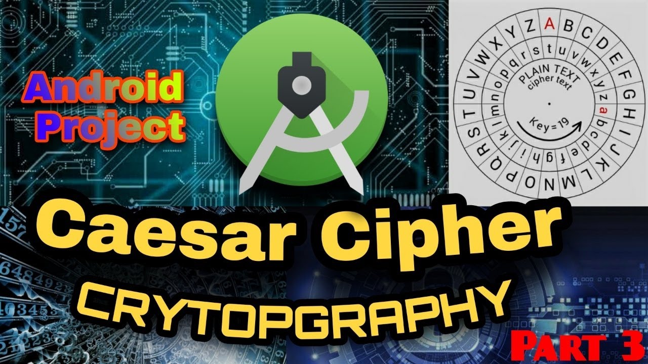 Build a Caesar Cipher Encryption App in Android Studio | Java Cryptography Project Part 3 🔐