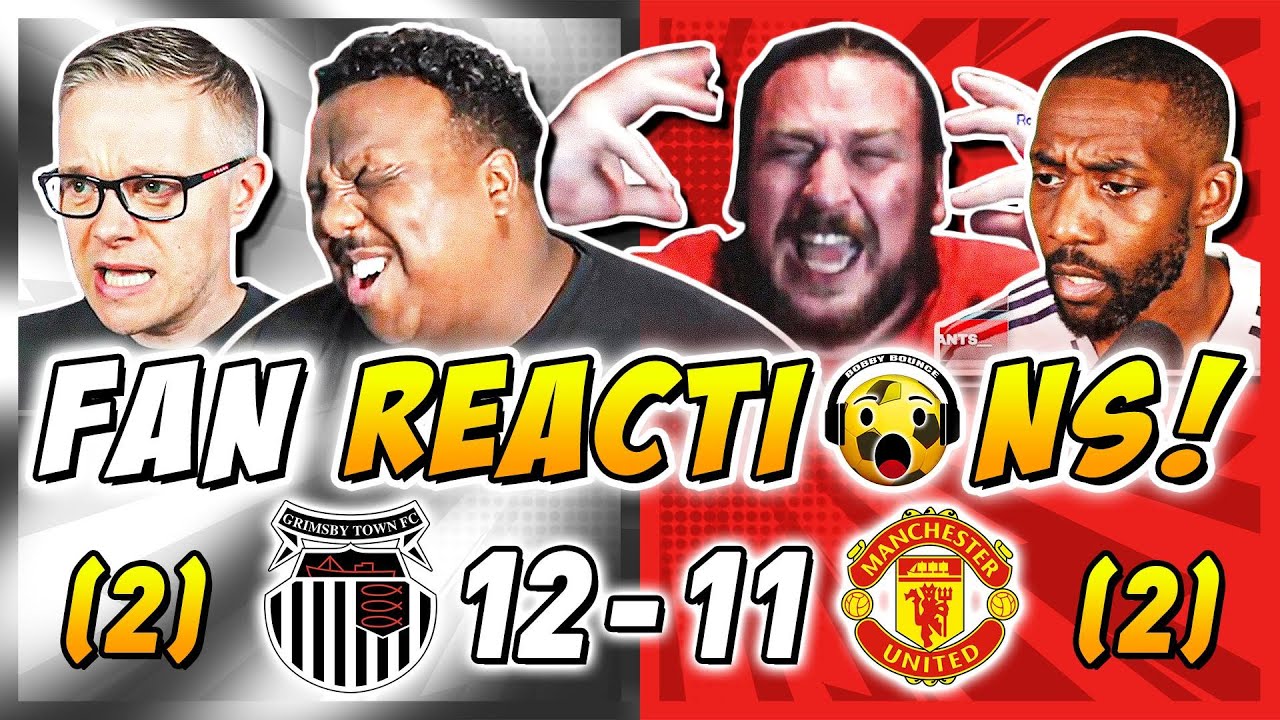 Man United Fans React in Shock After Grimshaw's Dramatic Win 😱 | Carabao Cup Highlights