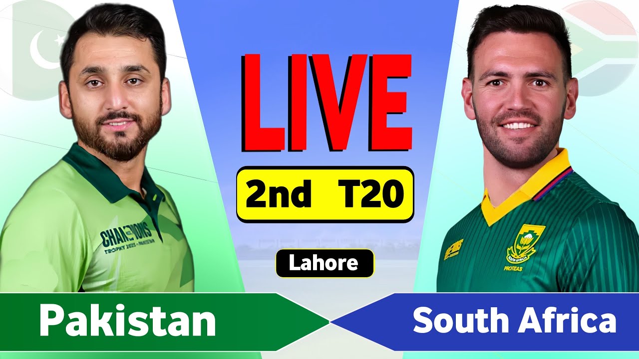 Pakistan vs South Africa 2nd T20 Live Score & Highlights | Watch Today’s Match 🏏