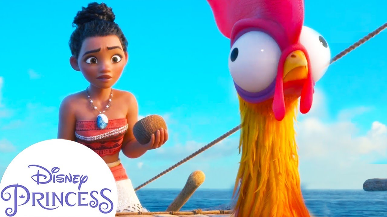 Moana & HeiHei's Exciting Ocean Adventure 🌊 | Disney Kids Cartoon