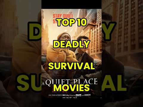 Top 10 Deadly survival movies #shorts #top10 #survival