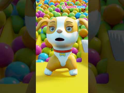 Bingo Went Over The Mountain | Nursery Rhymes & Kids Songs | Happy Tots #nurseryrhymes #toddlersongs