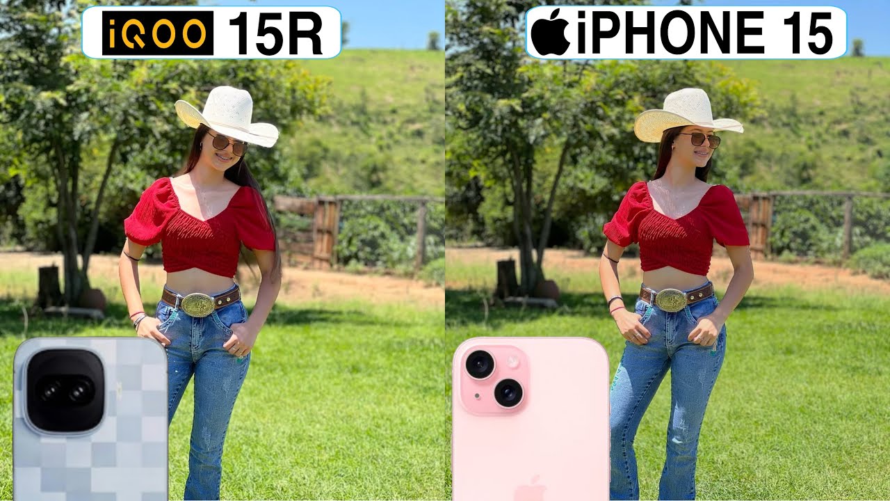 IQoo 15R 5G Vs iPhone 15 Camera Test Comparison