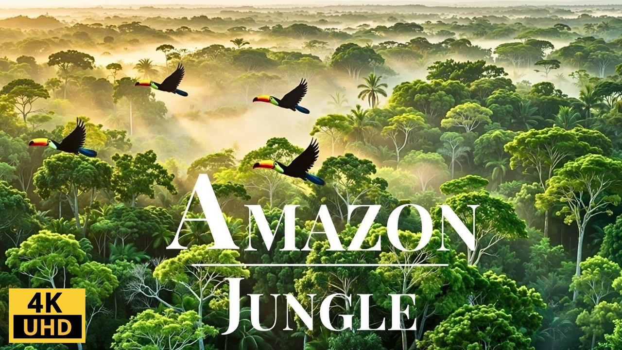 Wild Amazon in 4K: Animals & Landscapes 🌿