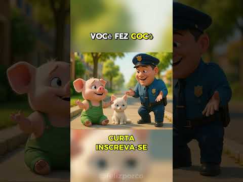 EPISÓDIO. Quem fez coco no meio da rua ? 💩🤔  #petsfofinhos #filmes#historia #infantil
