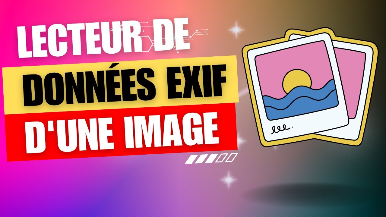 Comment afficher les données EXIF d'une photo avec Exif Reader