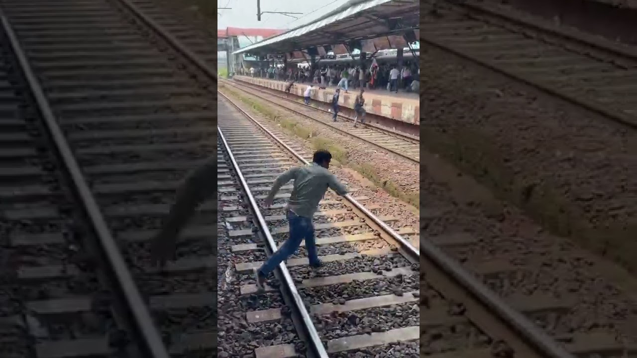 Crossing Track Accident 😱 | Short Video