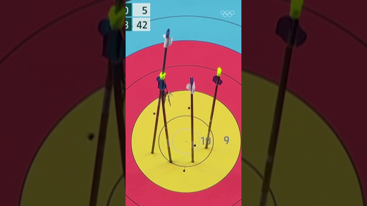How? 🤯 Arrow Through Arrow at Paris 2024