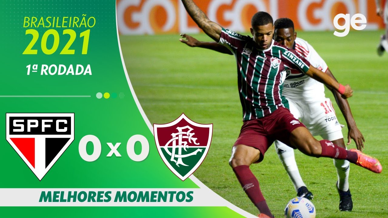 São Paulo 0-0 Fluminense | Melhores Momentos ⚽