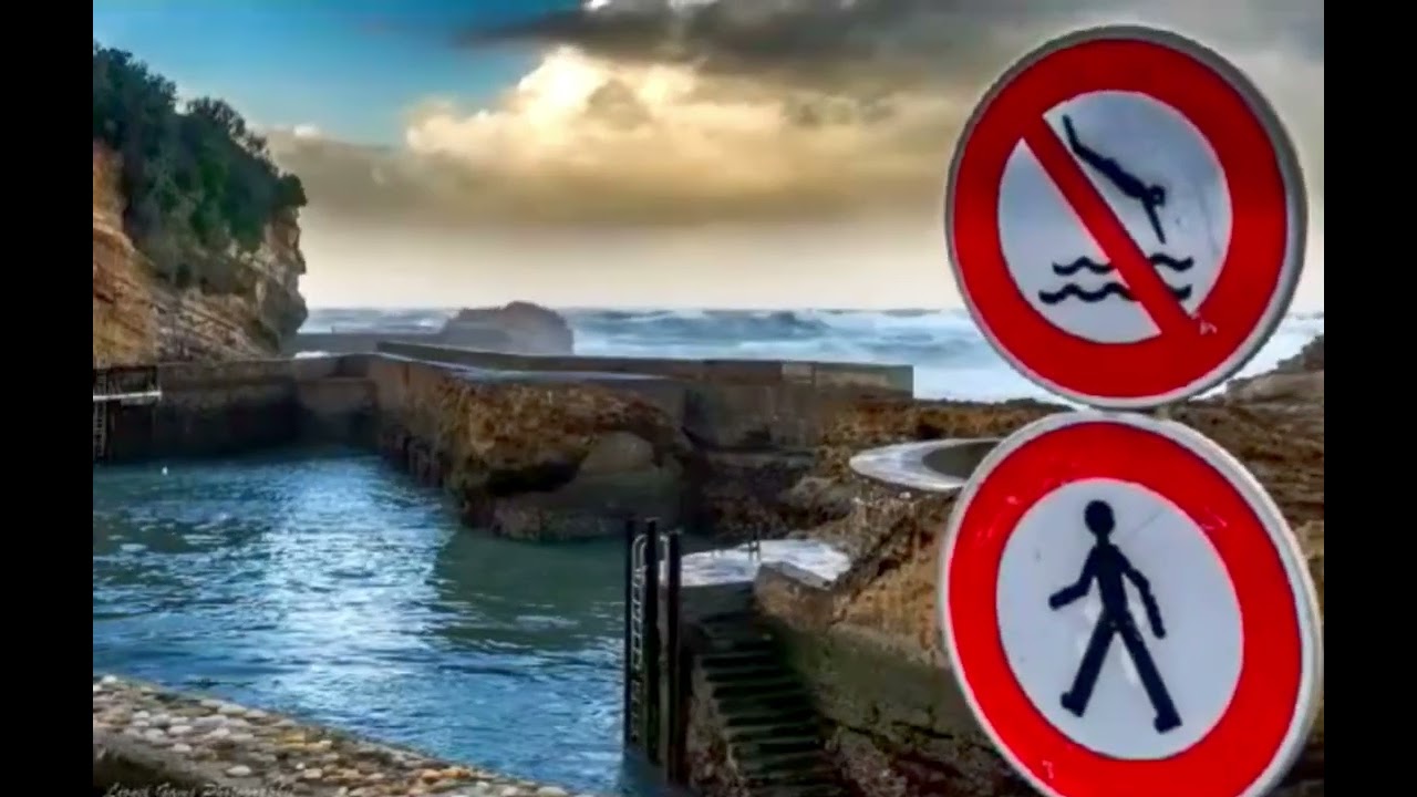 Alerte Tempête à Biarritz ⛈️