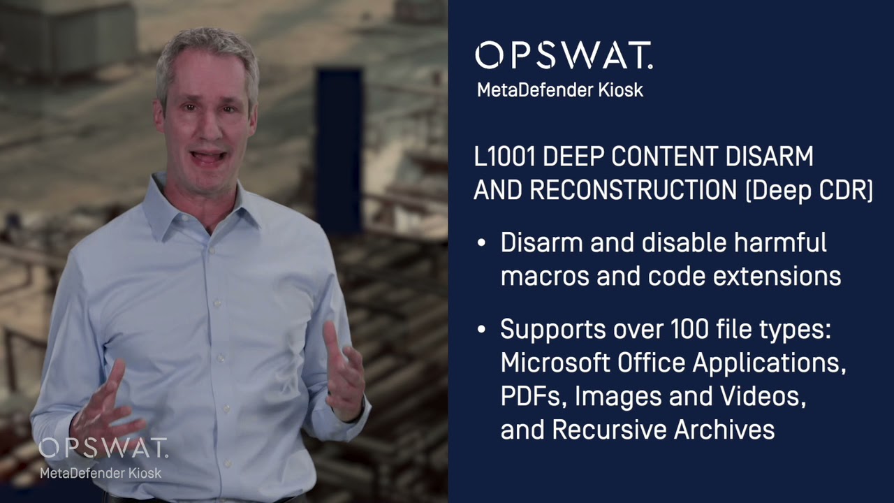 Secure Your OT Environment with MetaDefender L1001 Kiosk π