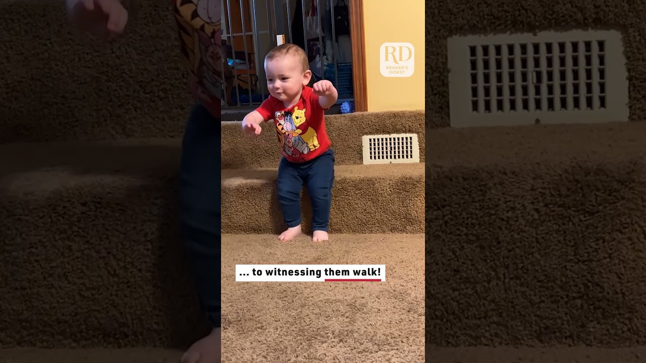 Baby's Surprise First Steps 👣