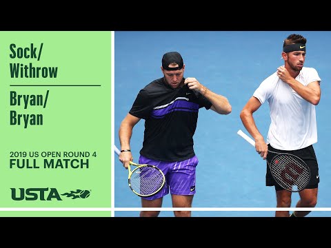 Sock/Withrow vs. Bryan/Bryan Full Match | 2019 US Open Round 4