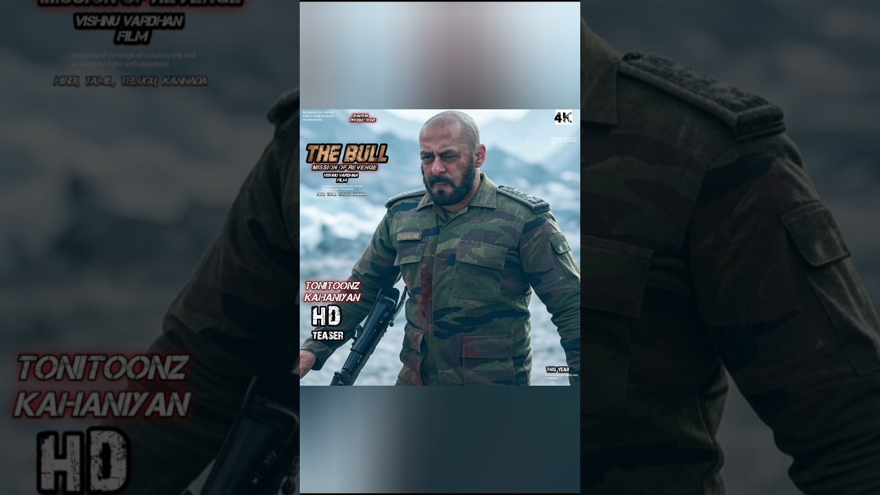 The Bull Teaser: Salman Khan's Exciting New Movie 2025 🎬