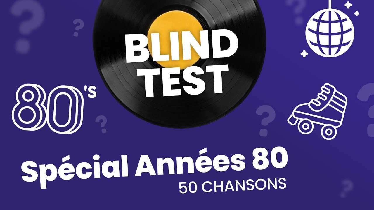 🎶 Blind Test : 50 Hits Inoubliables des Années 80 - Le Quiz Musical à ne pas manquer !