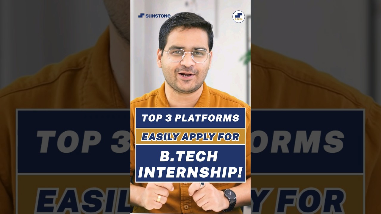 Top 3 Platforms for BTech 1st Year Internships ๐