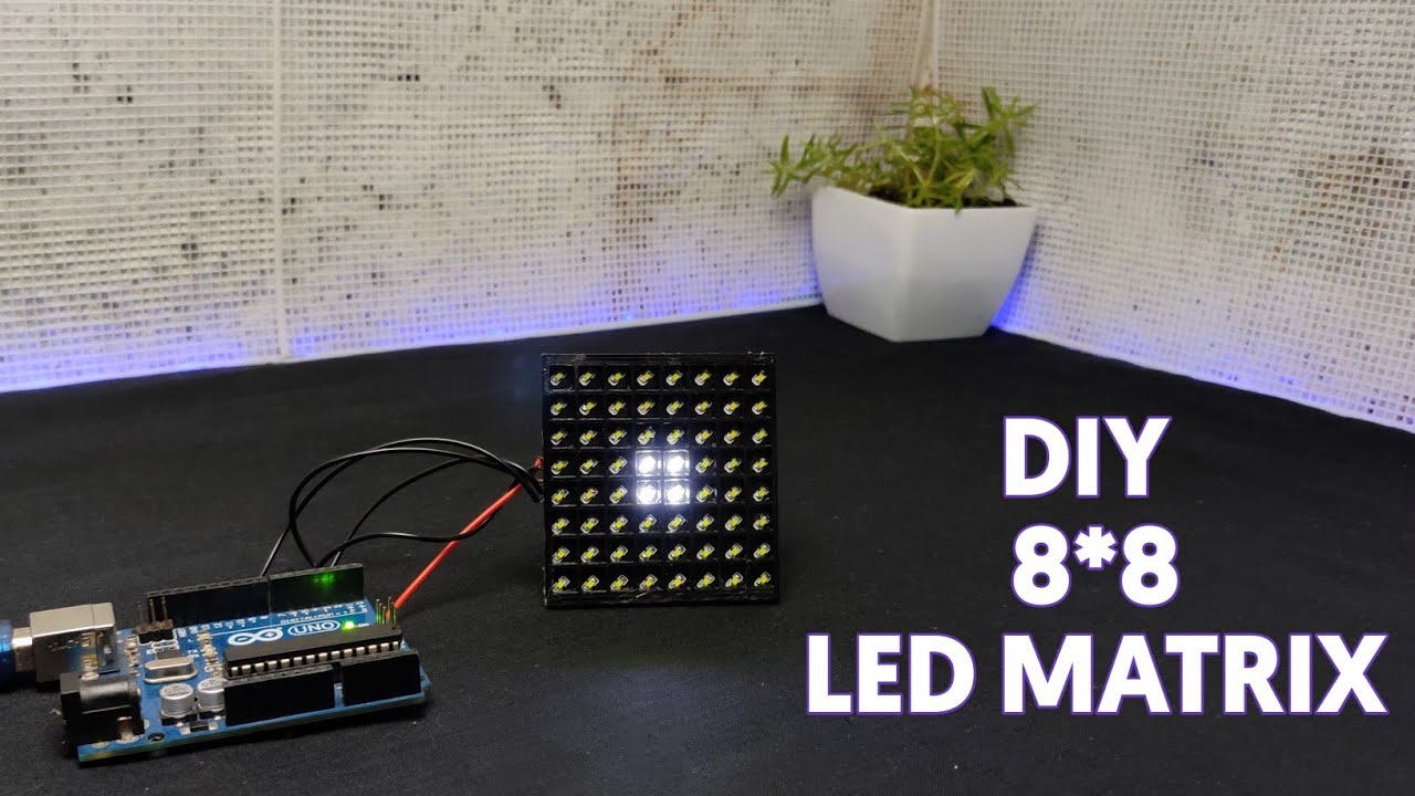 Build an 8x8 LED Matrix with JLCPCB