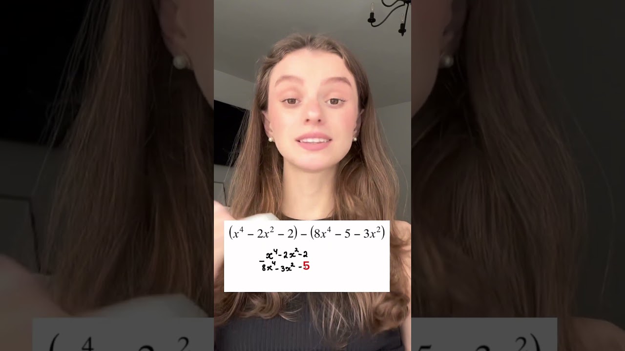 Master Subtracting Polynomials Easily ✖️