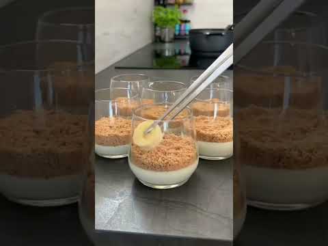 تحلية بالبسكويت رائعة و لذيذة🍮مقادير في صندوق الوصف👇