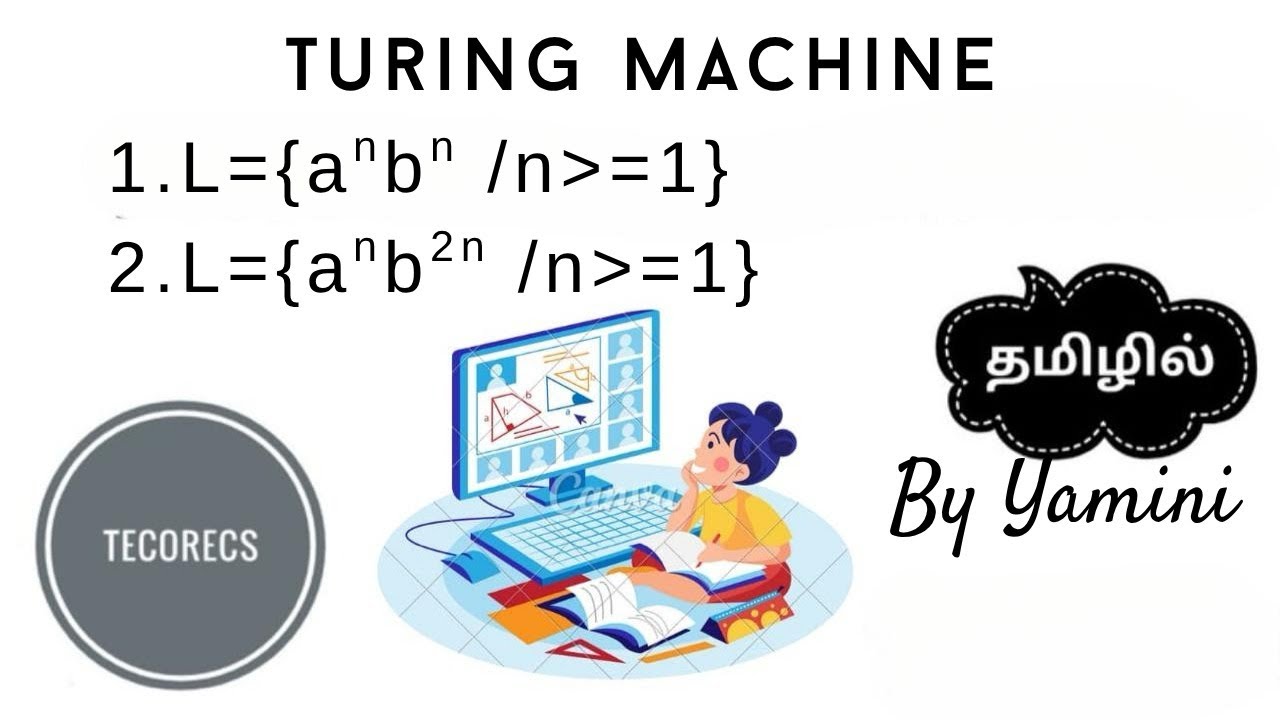 Turing Machine | Example | TeCoreCS | Tamil