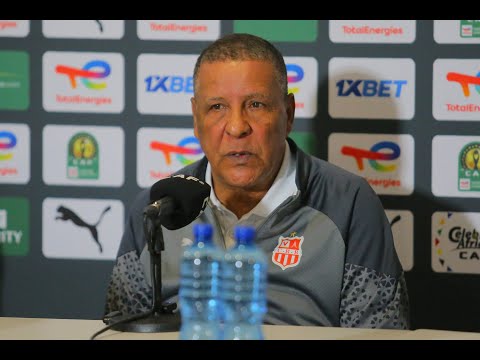 CR Belouizdad coach Abdelkader Amrani unhappy with officiating after 2-1 loss to Orlando Pirates.